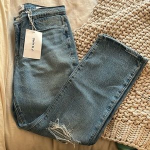 Frame Le High Straight Denim